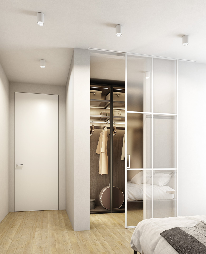 Cabina armadio: idee per una luce perfetta Cabina armadio: idee per una luce perfetta